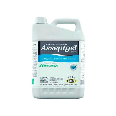 Imagem de Álcool Gel Asseptgel Cristal 5 Litros