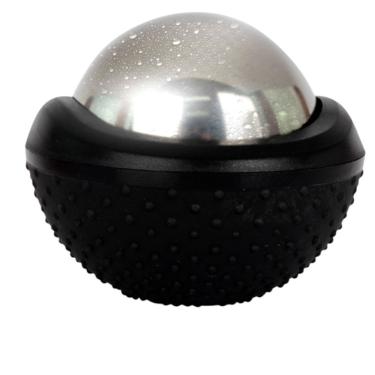 Imagem de Ice Ball 2 Em 1 Crioterapia Massageador Massagem Resfriamento 6cm Preto