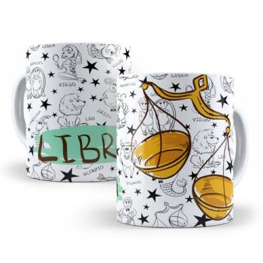 Imagem de Caneca de Cerâmica Personalizada 325ml Signos Funny Libra