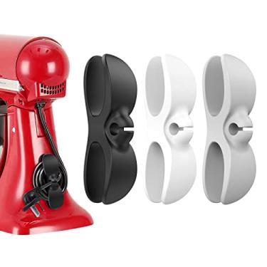 Imagem de Organizador de cabos para eletrodomésticos, organizador de cabos de cozinha atualizado, suporte de cabos, enrolador de cabo para eletrodomésticos, fritadeira a ar, cafeteira, liquidificador, panela de