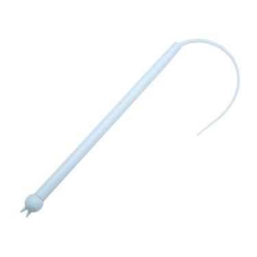 Imagem de Generic Cat Teaser Stick Mouse Tail Handheld Funny Cat Toy Interactive Kitten Toy para brincar de exercícios acessórios, Azul