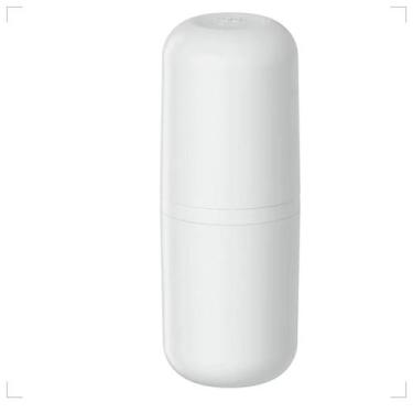 Imagem de Porta Escova De Dentes Bold Compacto Com Tampa Premium - Ou, Branco