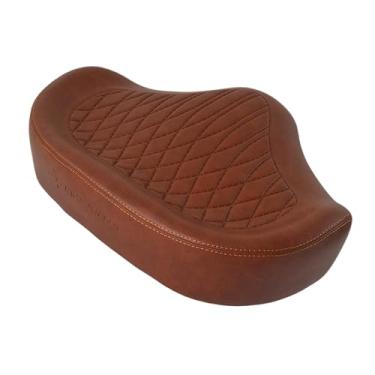 Imagem de Deevoka Bicicleta sela de bicicleta Saddle Chofces para bicicletas de cicla de ciclismo ao ar livre, Marrom