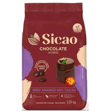 Imagem de Chocolate Meio Amargo 40% Gotas Sicao Gold 1,010 kg