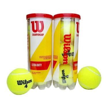 Imagem de Bola de Tênis Wilson Championship Extra Duty 2 Tubos