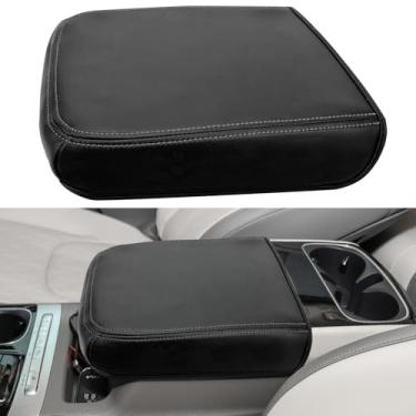 Imagem de CIMOF Acessórios de tampa de apoio de braço para Kia Carnival 2022 2023 2024 2025, capa de console central, capa protetora de caixa de descanso de braço, capa de couro para tampa de apoio de braço