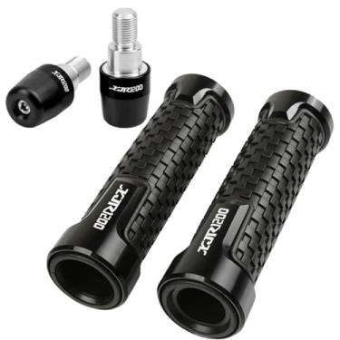 Imagem de Motorcycle Throttle Handle Grips，replacement part，Handlebar Grips Powersports Grips Accessories, For Yamaha XJR1200 XJR 1200 XJ-R 1200 2004-2016 2015 2014 2013