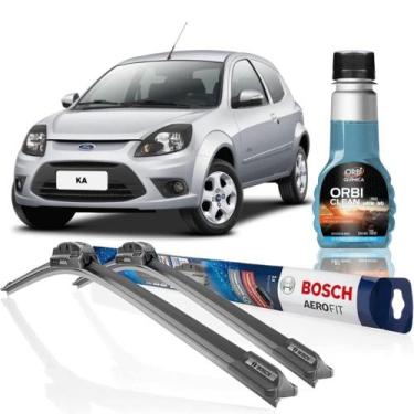 Imagem de Par De Palheta Parabrisa Bosch Ford Ka 2010 A 2014 + Brinde - BOSCH PA