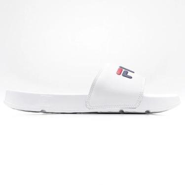 Imagem de Chinelo Gaspea Fila Drifter Basic Feminino Branco, Branco marinho verm