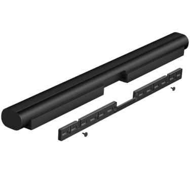 Imagem de Suporte de parede TNP compatível com Sonos Arc Ultra e Sonos Arc Soundbar - Suporte de barra de som flutuante oculto para instalação sob TV, kit de hardware incluído, preto
