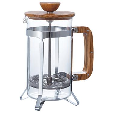 Imagem de Hario Espremedor de café e chá de madeira de oliveira, 600 ml