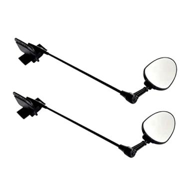 Imagem de shamjina 2x de Capacete Ultraleve para, s Retrovisores de para 360 Giratórios