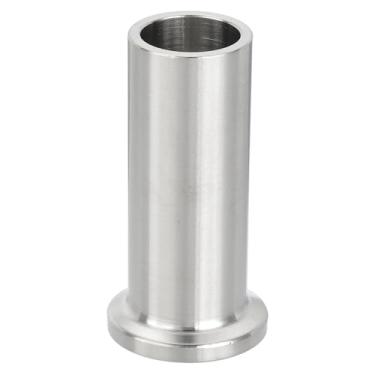 Imagem de PATIKIL Encaixe sanitário de aço inoxidável 304, braçadeira de solda longa, encaixe de tubulação de virola de 3/4" (19 mm), conector OD de tubo de 25,4 mm, flange de virola OD para processamento de