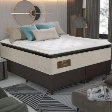 Imagem de Cama Box Conjugado King com Colchão (193x73x203) Gazin CR35350