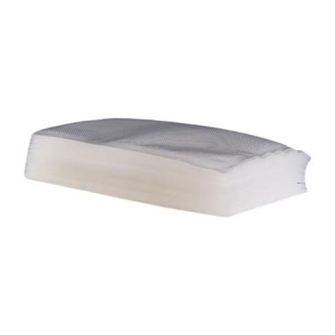 Imagem de ＫＬＫＣＭＳ 100 peças de saco de selagem a vácuo para armazenamento de alimentos texturizados, saco selador a vácuo para cozinhar vegetais, chef, 17x25cm