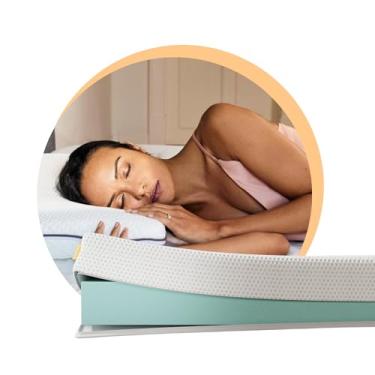 Imagem de Colchão Casal de espuma D28 Emma Basics 17cm – com tecnologia alemã, 100 noites de teste e 5 anos de garantia.