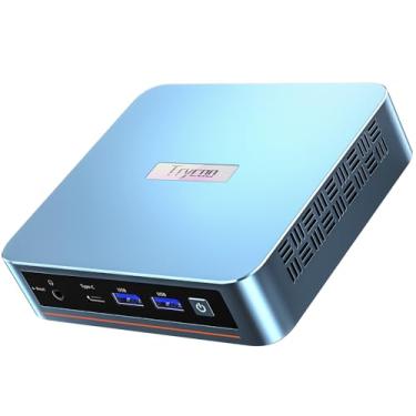 Imagem de Trycoo Mini Pc 12ª Geração N100 (Até 3,4 Ghz) Mini Computadores De Mesa 16 Gb Ddr4 Ram 512 Gb Ssd Micro Pc Com Suporte Hd 4K A 60 Hz Uhd Com Tela Dupla Computador Pequeno Wifi 5G/Bt4.2 Lan 1000 M Pa