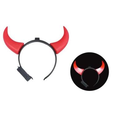 Imagem de Tiara Capetinha Com Led Halloween - FR