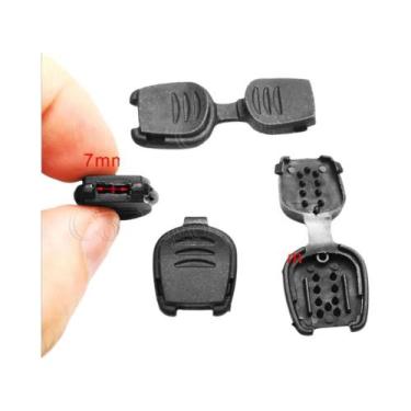 Imagem de Clipe De Cordão Com Zíper Preto 25pcs, Ponta De Cordão, Trava De Reten