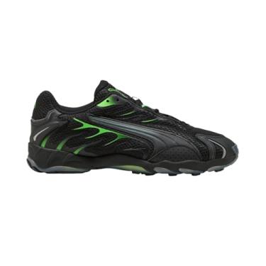 Imagem de PUMA Tênis masculino Inhale Shoes, Puma Brilho preto/verde, 42