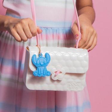Imagem de Kit Chinelo + Bolsa Infantil para Menina Florsinhas Confortável Leve e