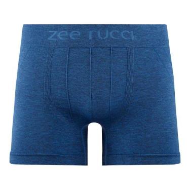 Imagem de Cueca Boxer Mescla sem Costura Azul Real Zee Rucci, P