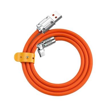 Imagem de Cabo USB Tipo C De Carregamento Rápido 120W 7A Com Rotação De 180 Grau