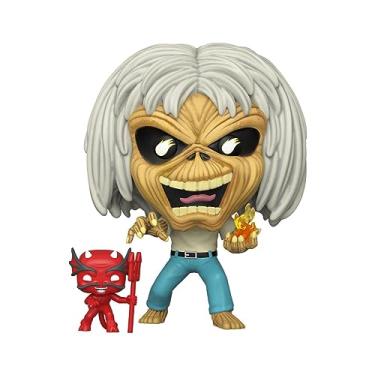 Imagem de POP Rocks: Iron [Maiden] - Número da Fera (Esqueleto Eddie) Boneco de vinil Funko (incluído com caixa protetora compatível), multicolorido, 9,5 cm