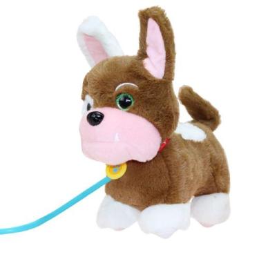 Imagem de Pelúcia Interativa Walking Petz Buldogue Multikids