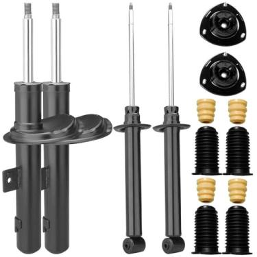 Imagem de 4 Amortecedor Gol G5 G6 G7 08 a 20 Diant Tras Nakata e Kit