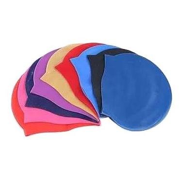 Imagem de Touca De Silicone Para Natação Jovens e Adultos (AEATÓRIO)