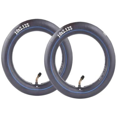 Imagem de 2 peças tubo interno de 10 x 2,125 (10 polegadas) para carrinho de bebê, Schwinn Tricycle Bike, bicicleta infantil, triciclo infantil, jogging para bebê, 3 rodas, ajuste 10 x 1,90 10 x 1,95 10 x 2,125 10 x 2,25 tubo interno para pneu, 10 x 2 I