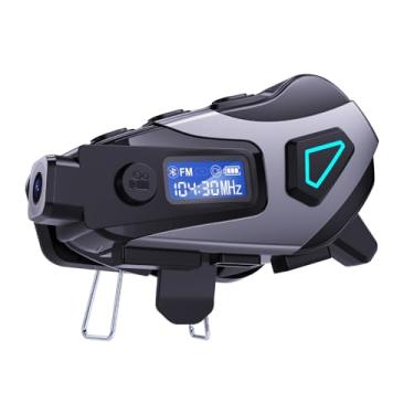 Imagem de VBESTLIFE Fone de Ouvido Bluetooth para Capacete de Motocicleta Com Câmera 1080P, Alto-falantes para Capacete Com Microfones, Interfone/chamada viva-voz/música/à Prova de