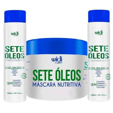 Imagem de Widi Care Nutritivo Sete Oleos Kit  Shampoo + Condicionador + Máscara,