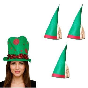 Imagem de Kit De Chapéus Natalinos Para Fantasias, Família E Festas - Usina de A