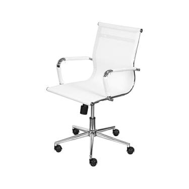 Imagem de Kit 4 Cadeiras Tela Baixa (Branca)