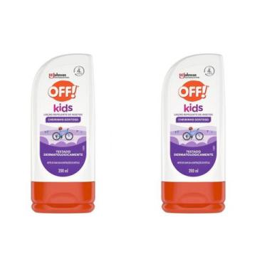 Imagem de Kit 2 Loção Repelente Off! Kids Embalagem Econômica 200Ml, Kids