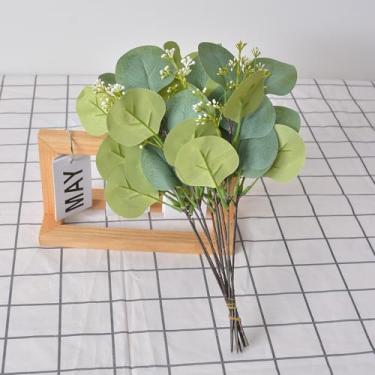 Imagem de 5Ps – Sementes de Eucalipto Verde Artificial para Casamento, Família, Vaso de Casamento, Buquê de Flores