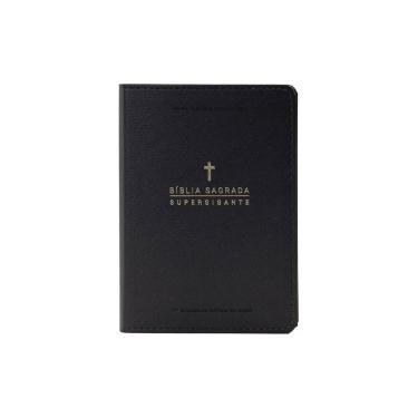 Imagem de Bíblia Sagrada NAA Nova Almeida Atualizada Letra Supergigante Luxo Preta