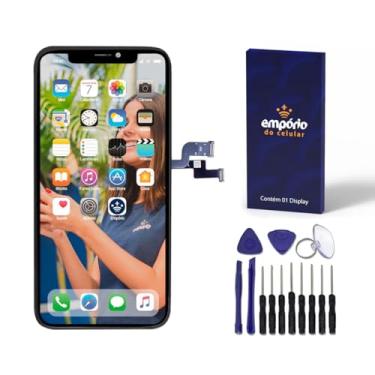 Imagem de Tela Display Frontal Lcd Touch iPhone X 10 Empório Pro Preto
