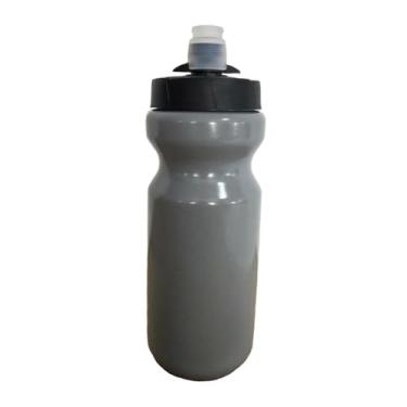 Imagem de Generic Garrafa de água esportiva, copo de água, grande capacidade, garrafa de bebida, 620 ml para atividades ao ar livre, exercícios, futebol, hóquei, Cinza