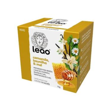 Imagem de Chá Leão Camomila Baunilha e Mel 10 Sachês 15g