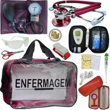 Imagem de Kit Enfermagem Premium Pamed Completo Medicina Profissional - Love Sau