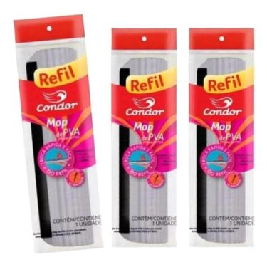 Imagem de 2X Refil Condor Pva Esfregão 3 Unidades