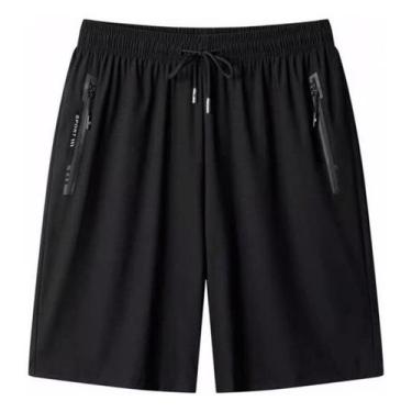 Imagem de Bermudas Esportiva Seda Fria Casual Treinos Interno Externo - SEM MARC
