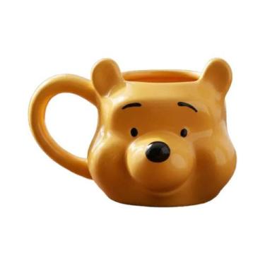 Imagem de Caneca 3D Ursinho Pooh Disney 500ML Licenciado Colecionador Zona Criat