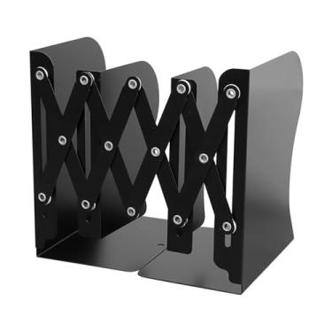 Imagem de Rolha de livros para prateleiras - Suporte de livro resistente, organizador de mesa antiderrapante suporte de mesa para documentos estante mesa de cabeceira local de trabalho biblioteca infantil