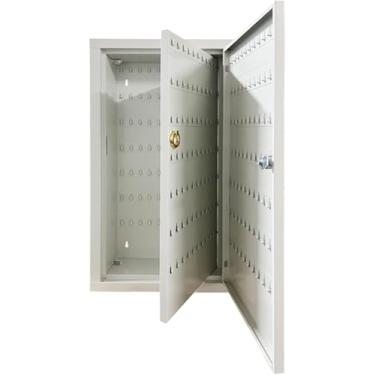 Imagem de Porta-chaves Suporte de parede, armário de chaves, cofre de chave, loja de carro, caixa de gerenciamento de chaves montada na parede, pátio, jardim, cabine de chave de metal (300)