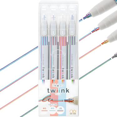 Imagem de Caneta à base de água Sun-Star S4540735, Twink, 2 cores, conjunto com 4