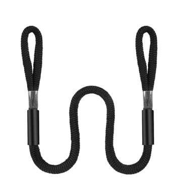 Imagem de KiBcsLic Cabo de amarração portátil de nylon de alta resistência para barcos, canoas, pontões e iates, com 3/8" de polegada de largura, 1.8 Milhões